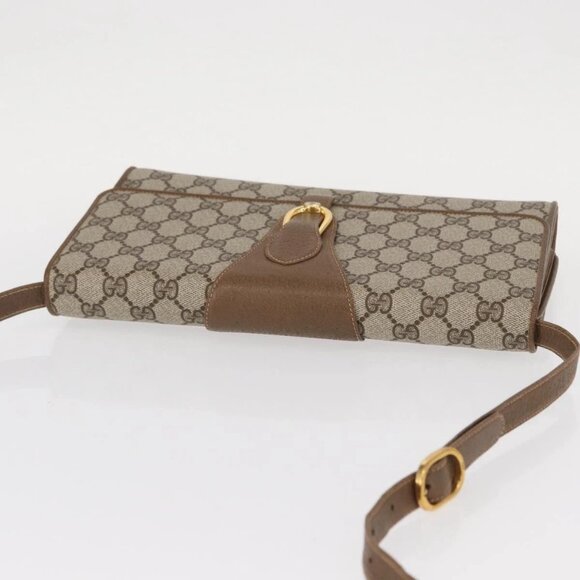 GUCCI GG Supreme Shoulder Bag PVC Beige Gold 904 02 050 Auth ep12421 - Picture 7 of 14